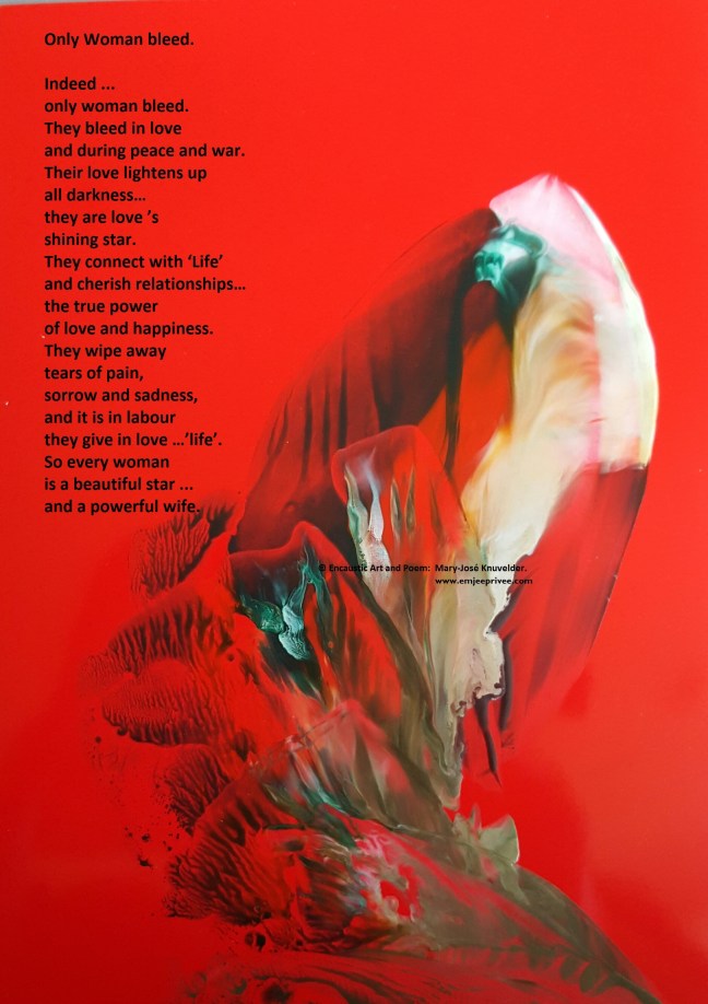 poem only woman bleed 30-4-17