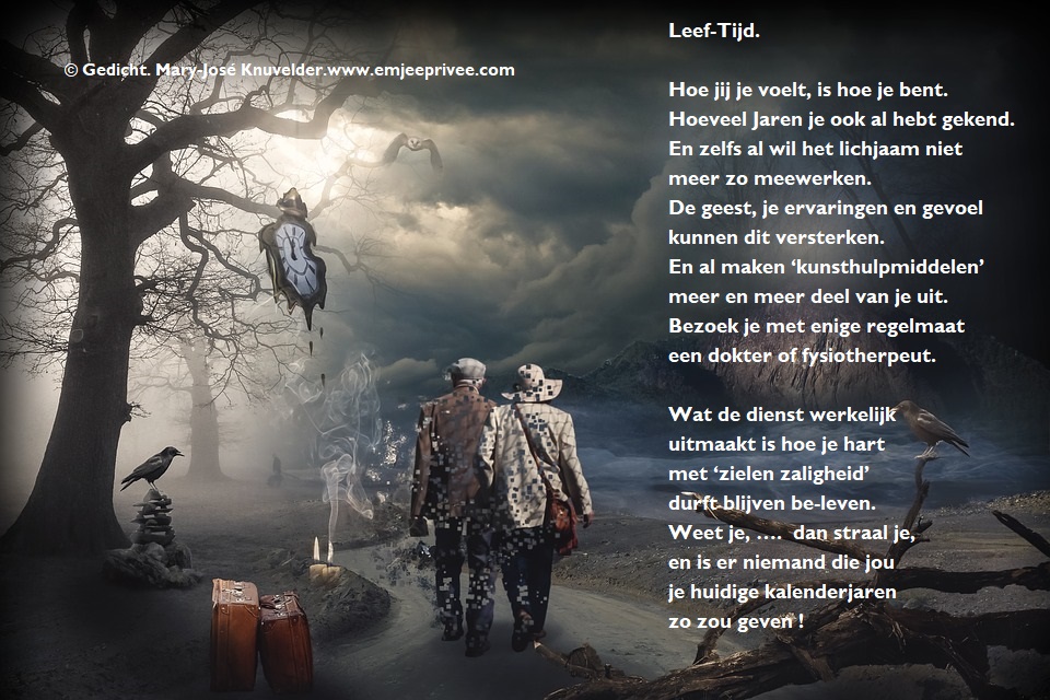 Gedicht. Leef-tijd – EmJeePrivee