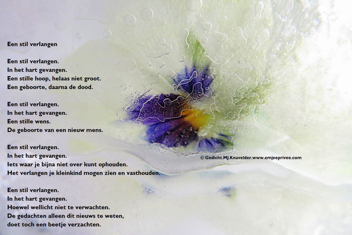 Gedicht. Een stil verlangen – EmJeePrivee